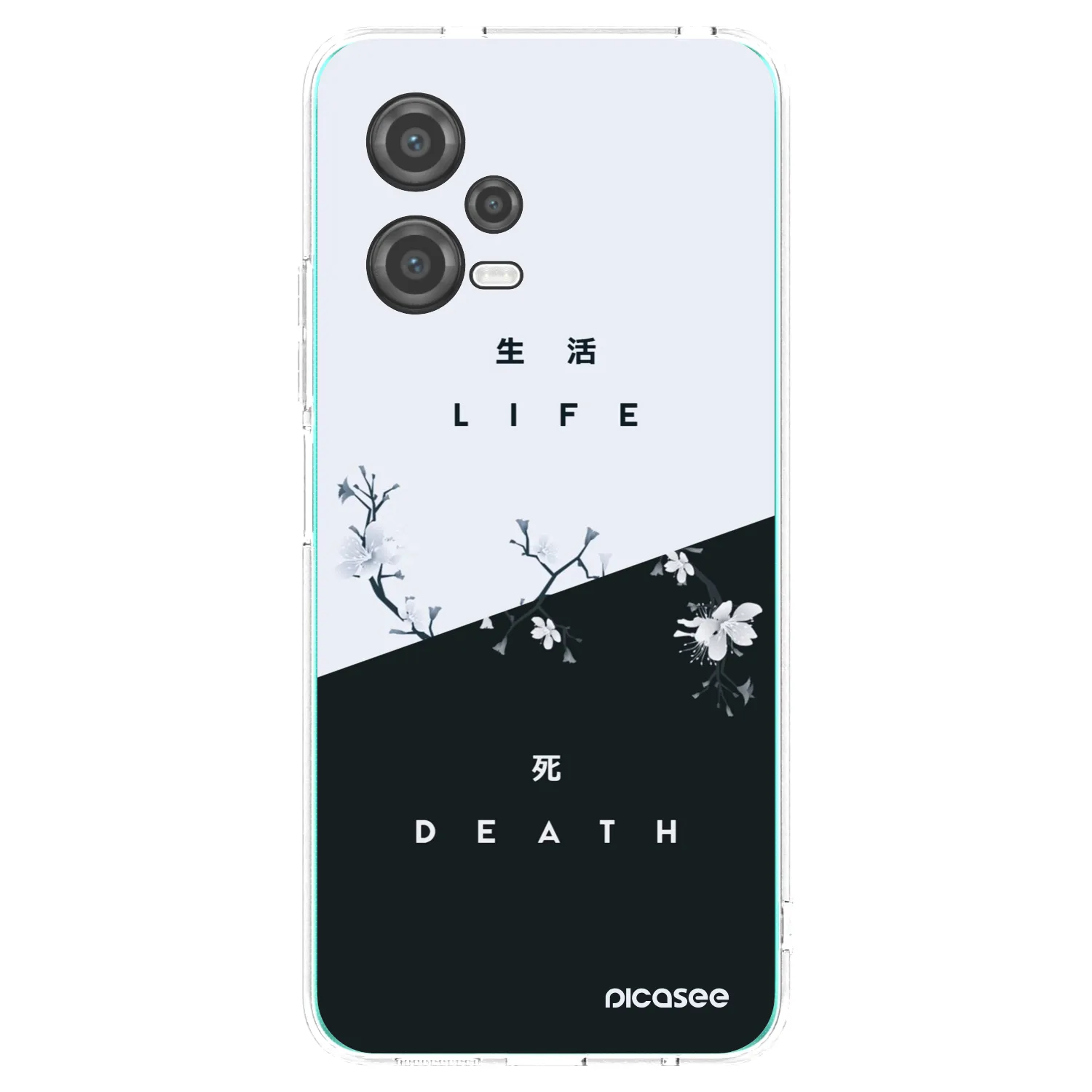 Picasee silikonový průhledný obal pro Xiaomi Poco X5 - Živý - Mrtvý