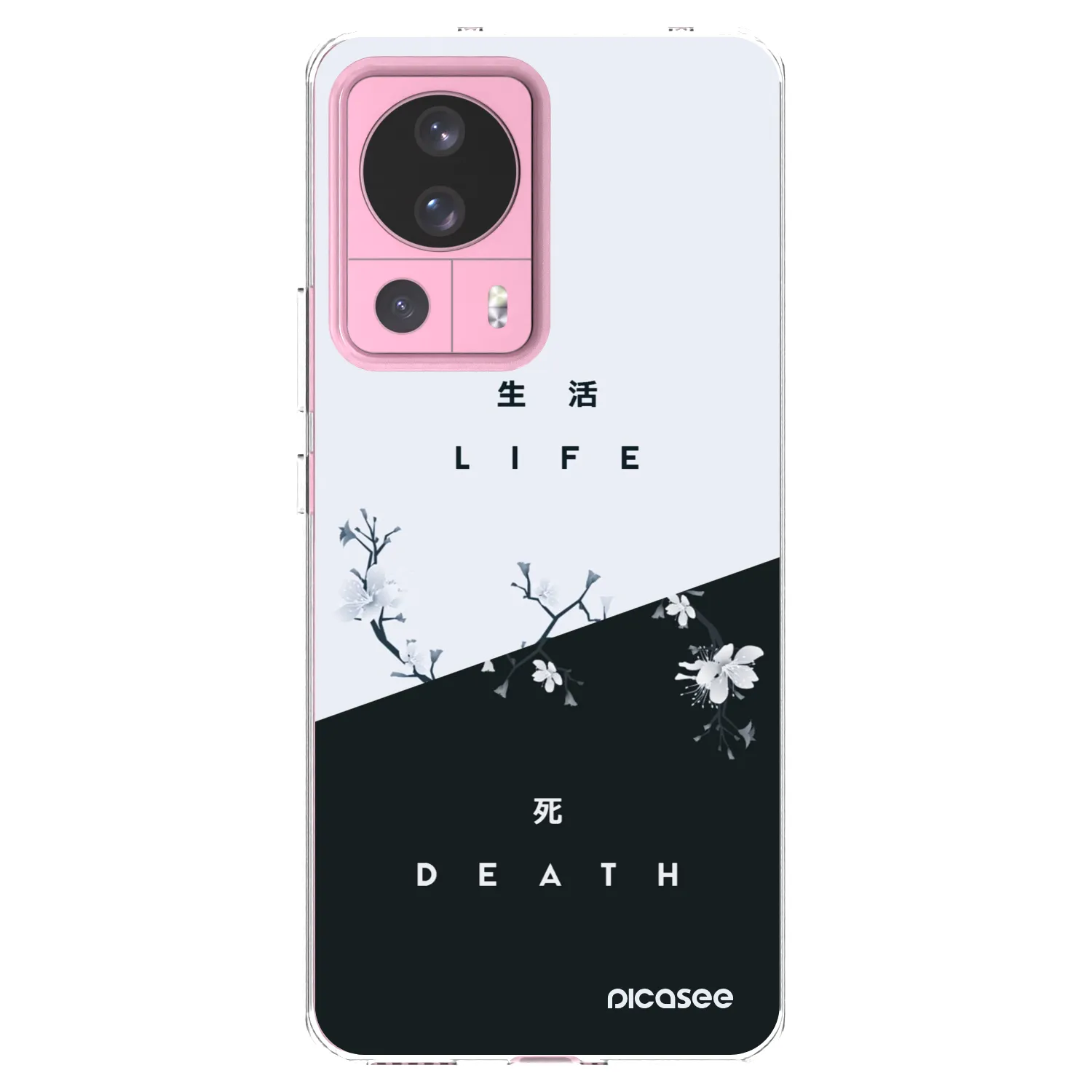 Picasee silikonový průhledný obal pro Xiaomi 13 Lite - Živý - Mrtvý