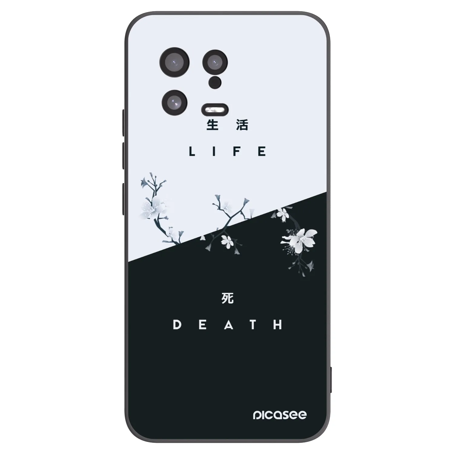 Picasee silikonový černý obal pro Xiaomi 13 - Živý - Mrtvý