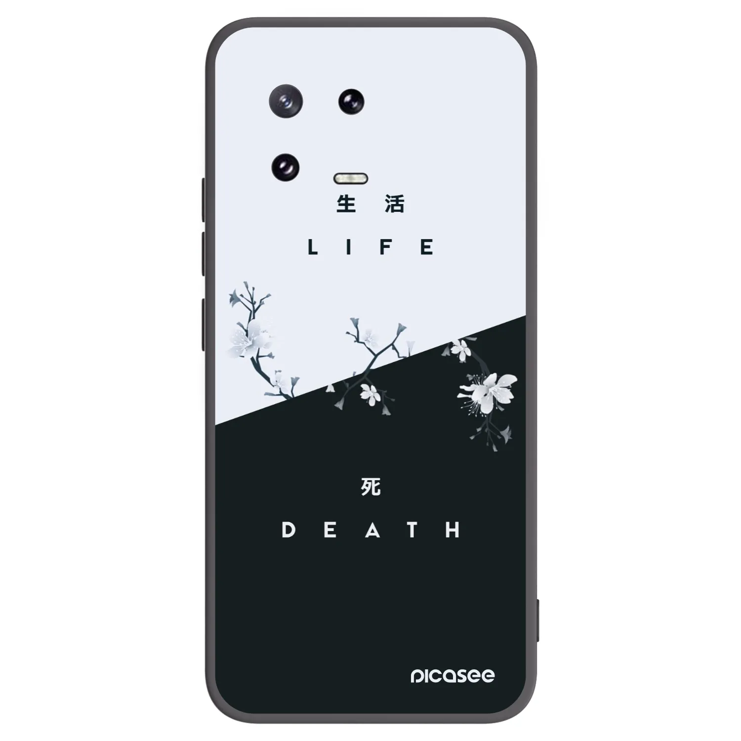 Picasee silikonový černý obal pro Xiaomi 13 Pro - Živý - Mrtvý