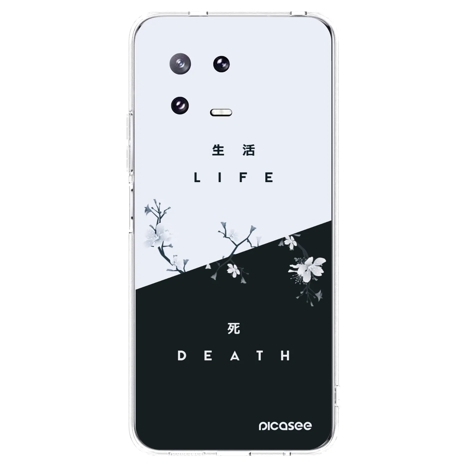 Picasee silikonový průhledný obal pro Xiaomi 13 Pro - Živý - Mrtvý