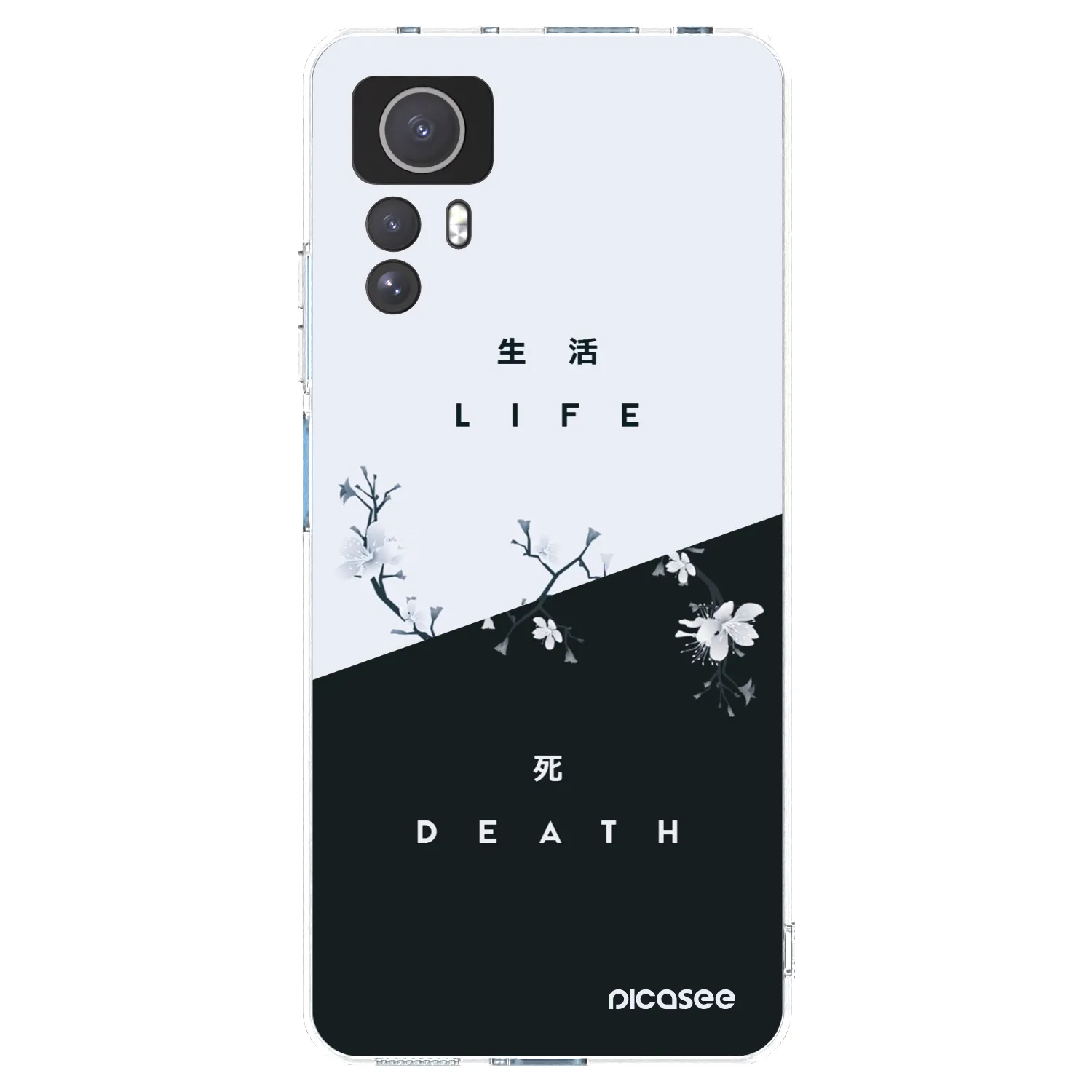 Picasee silikonový průhledný obal pro Xiaomi Redmi Note 12S - Živý - Mrtvý