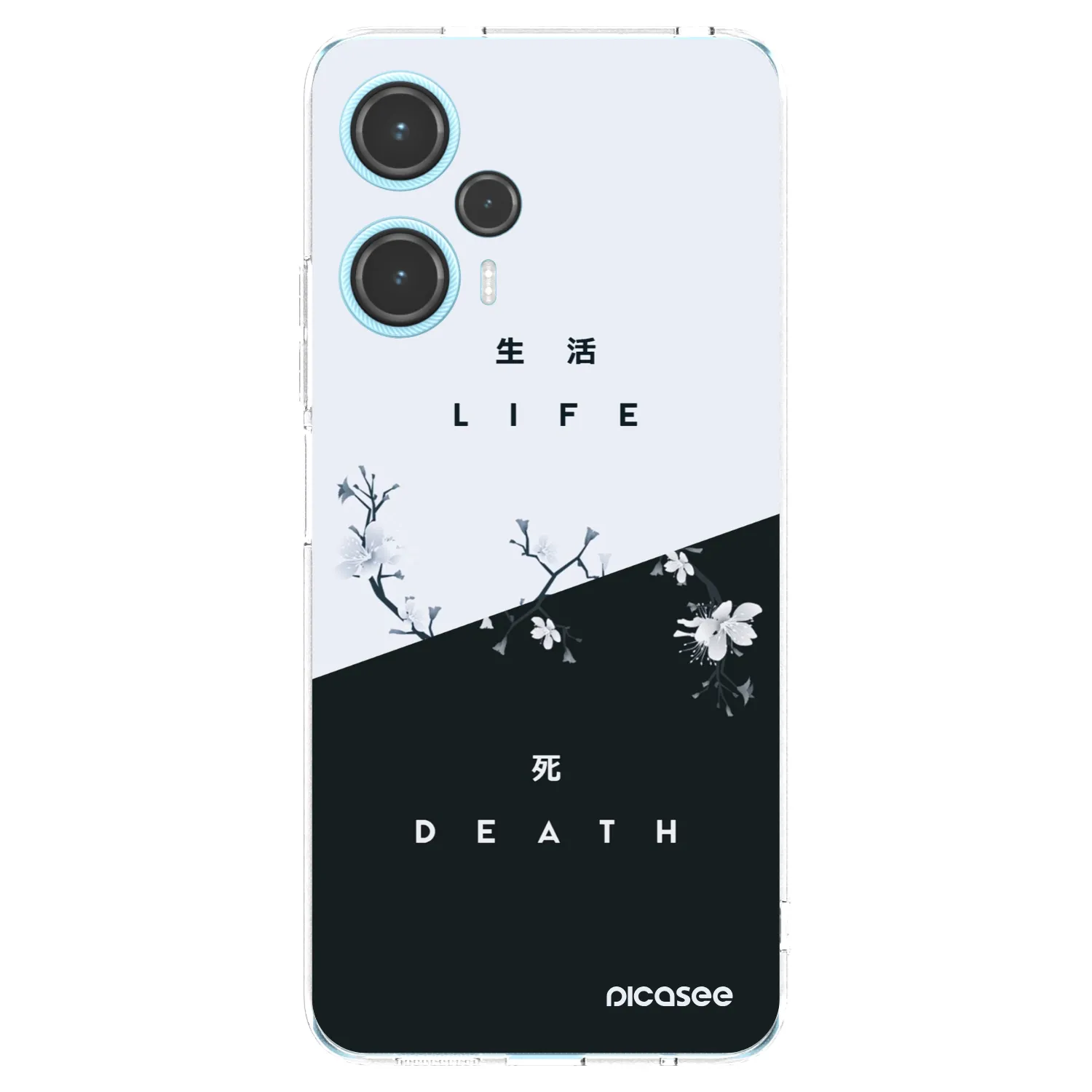 Picasee silikonový průhledný obal pro Xiaomi Poco F5 - Živý - Mrtvý