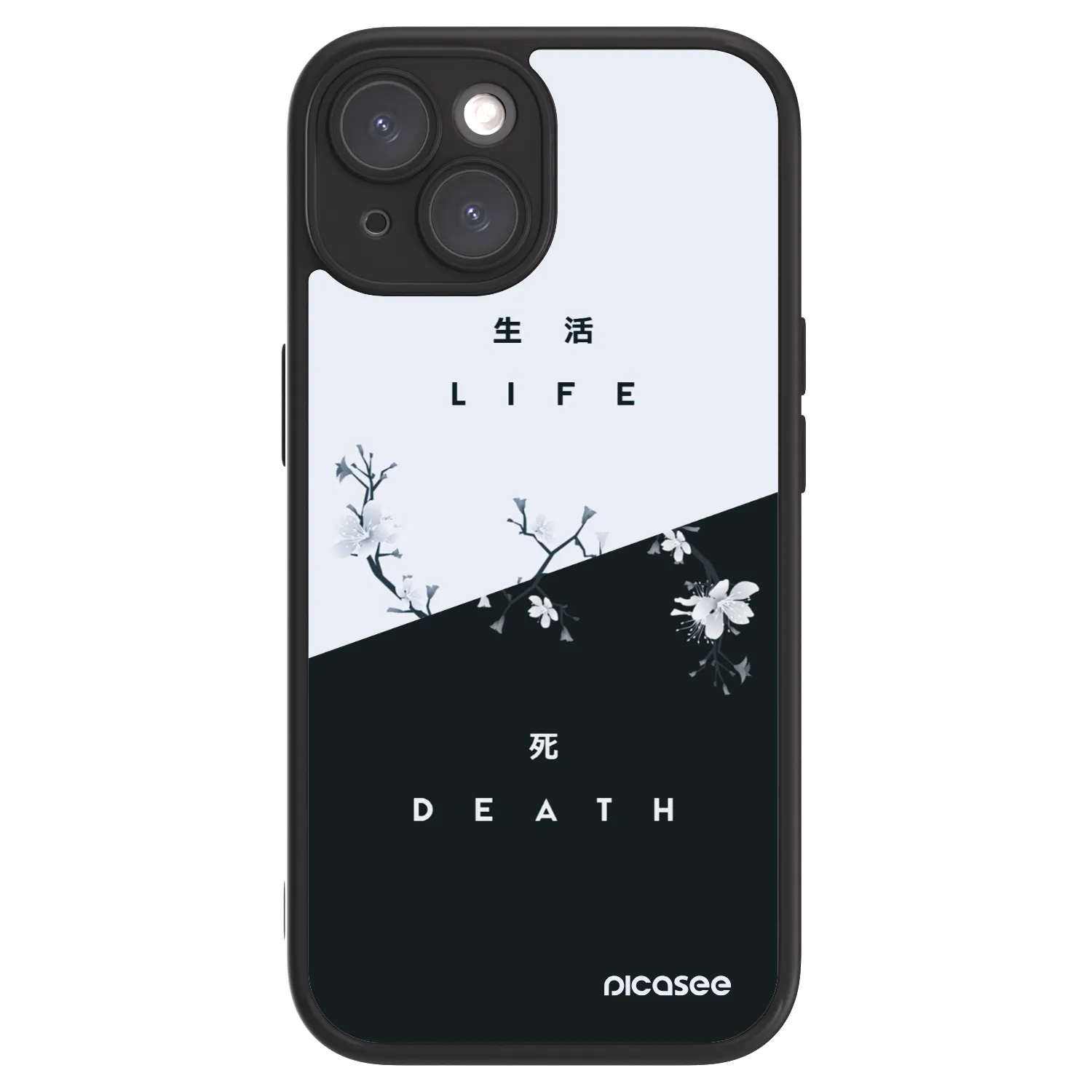 Picasee ULTIMATE CASE pro Apple iPhone 15 - Živý - Mrtvý