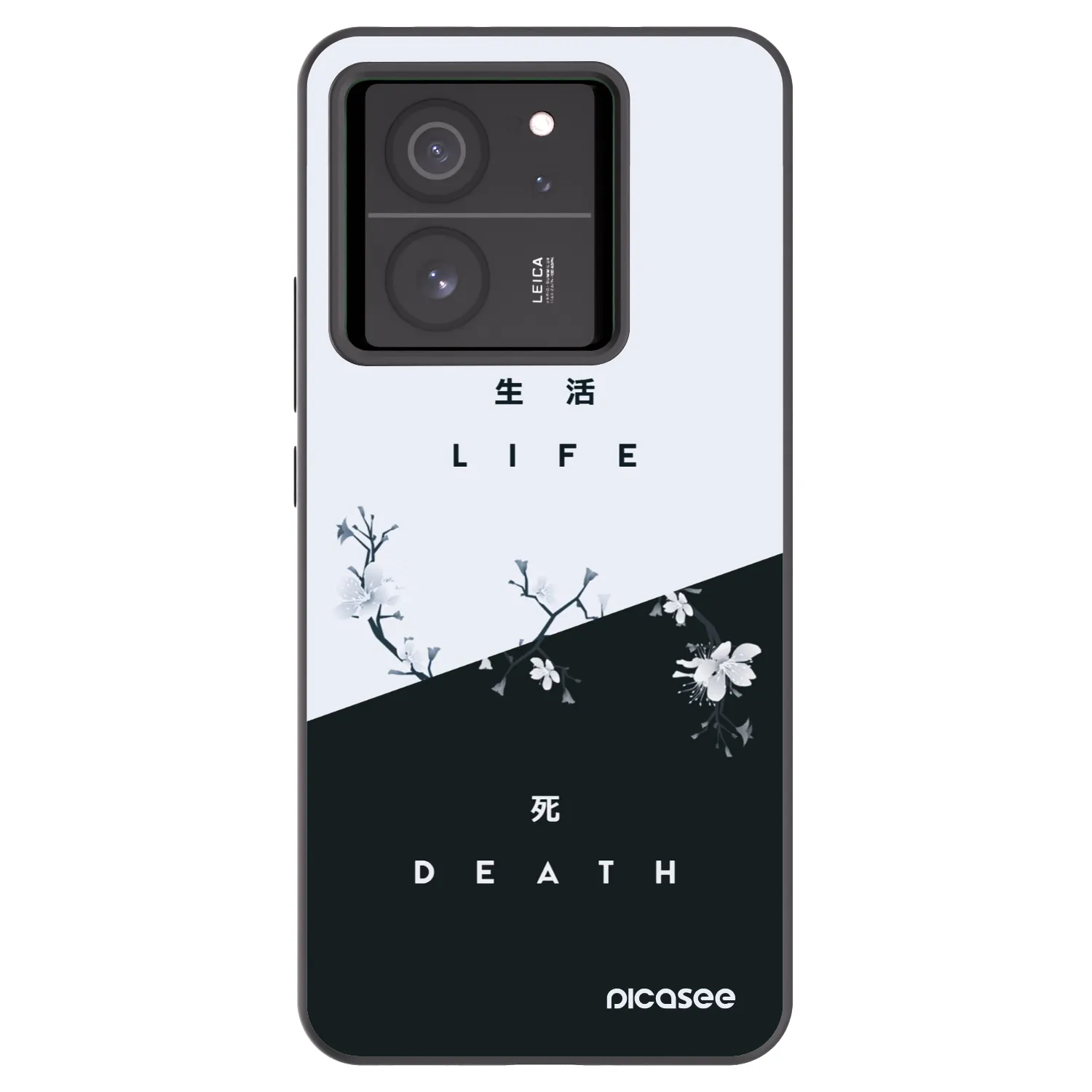 Picasee silikonový černý obal pro Xiaomi 13T - Živý - Mrtvý