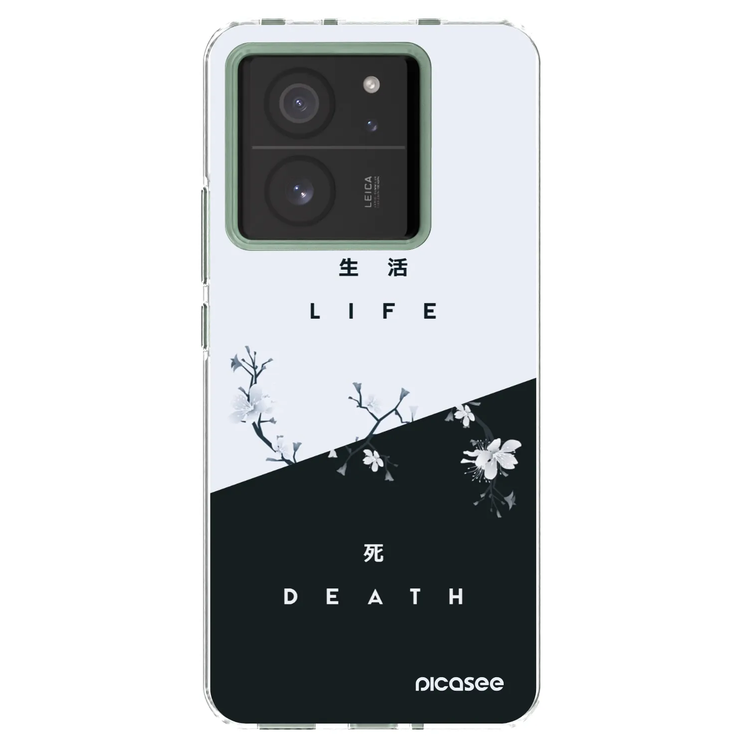 Picasee silikonový průhledný obal pro Xiaomi 13T Pro - Živý - Mrtvý