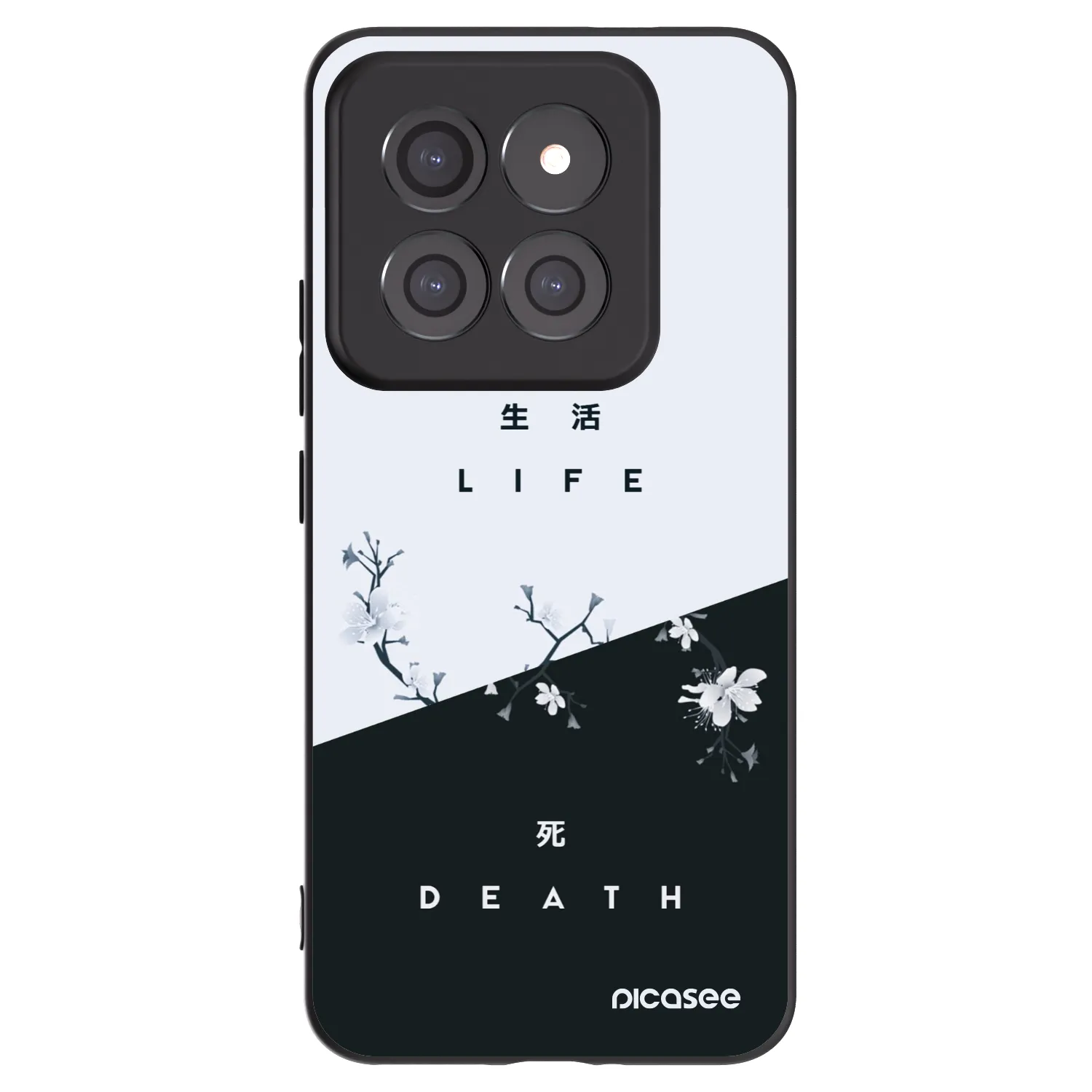 Picasee silikonový černý obal pro Xiaomi 14 Pro - Živý - Mrtvý