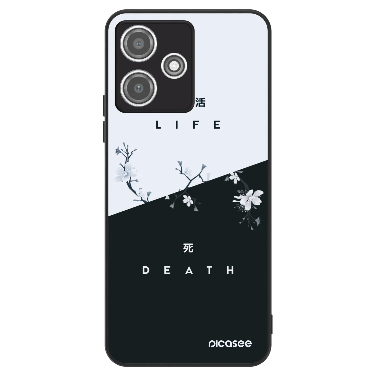 Picasee ULTIMATE CASE pro Xiaomi Redmi 12 5G - Živý - Mrtvý