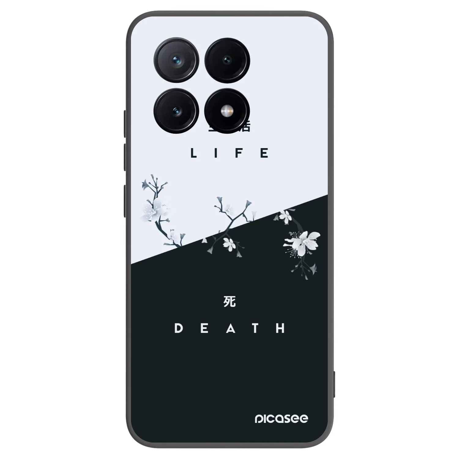 Picasee silikonový černý obal pro Xiaomi Poco X6 Pro - Živý - Mrtvý
