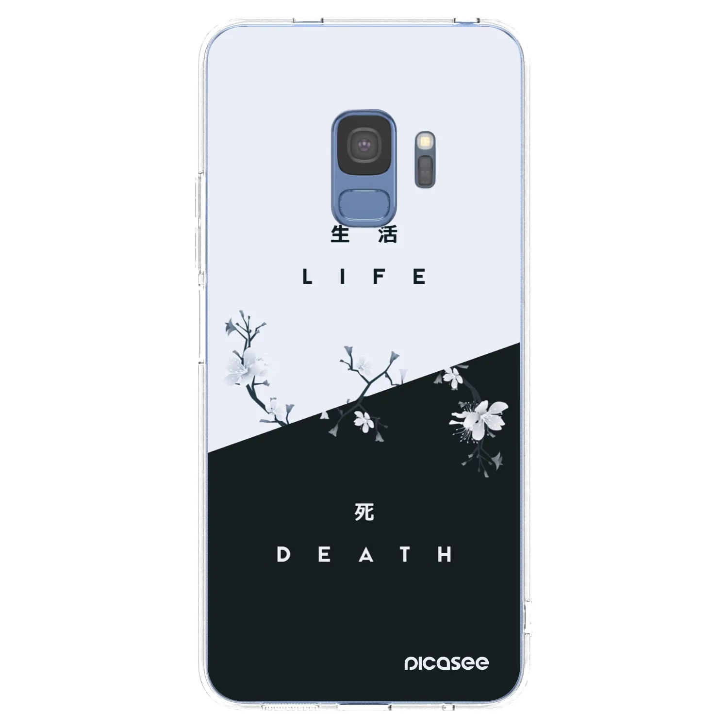 Picasee silikonový průhledný obal pro Samsung Galaxy S9 G960F - Živý - Mrtvý