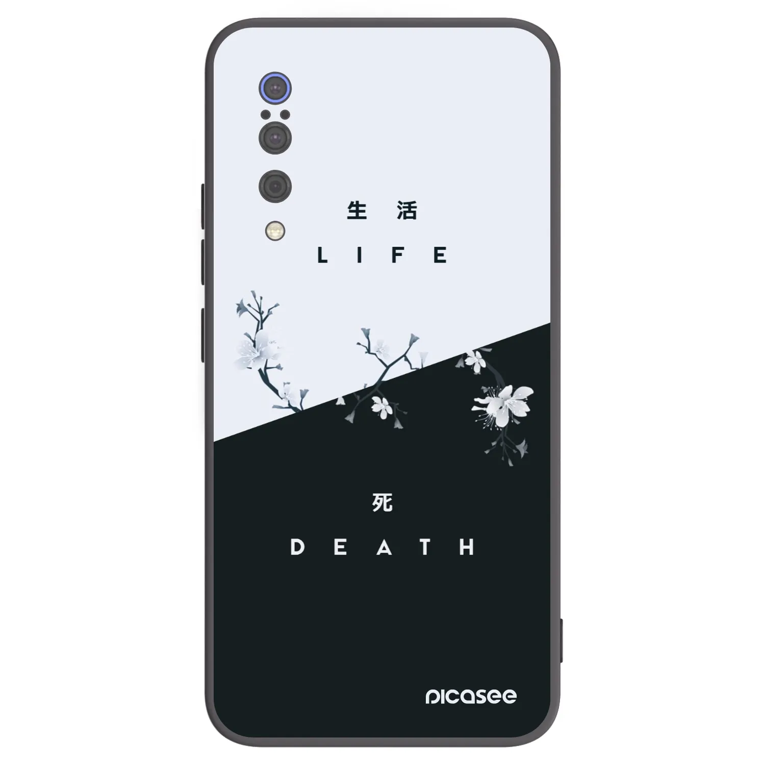 Picasee silikonový černý obal pro Xiaomi Mi 9 - Živý - Mrtvý
