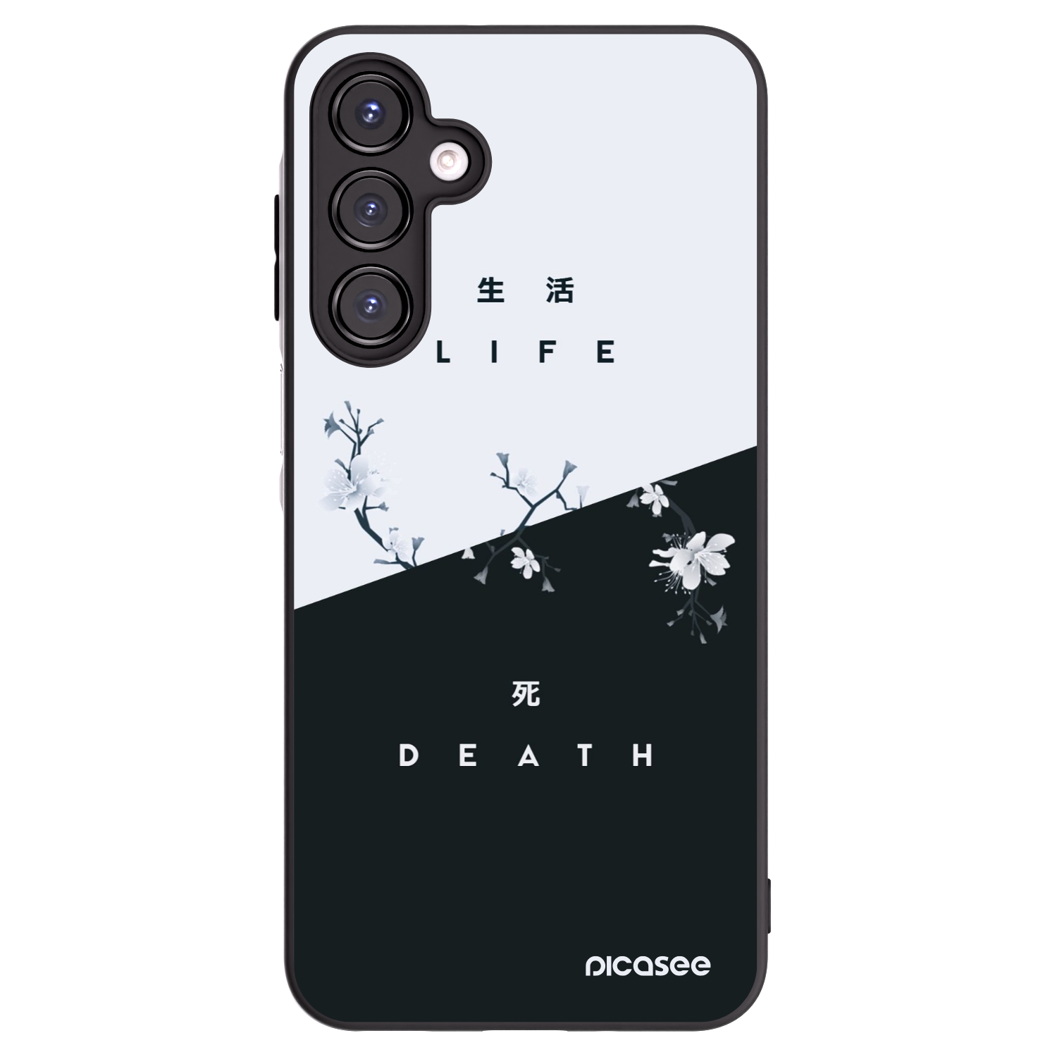 Picasee silikonový černý obal pro Samsung Galaxy A16 5G - Živý - Mrtvý
