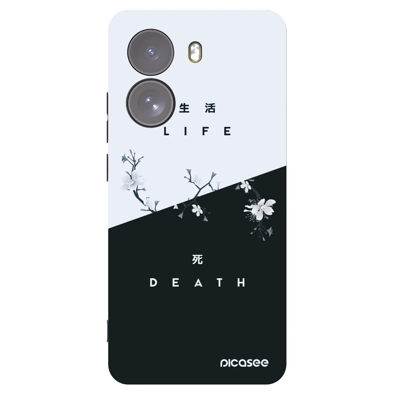 Picasee silikonový černý obal pro Xiaomi Poco X7 - Živý - Mrtvý