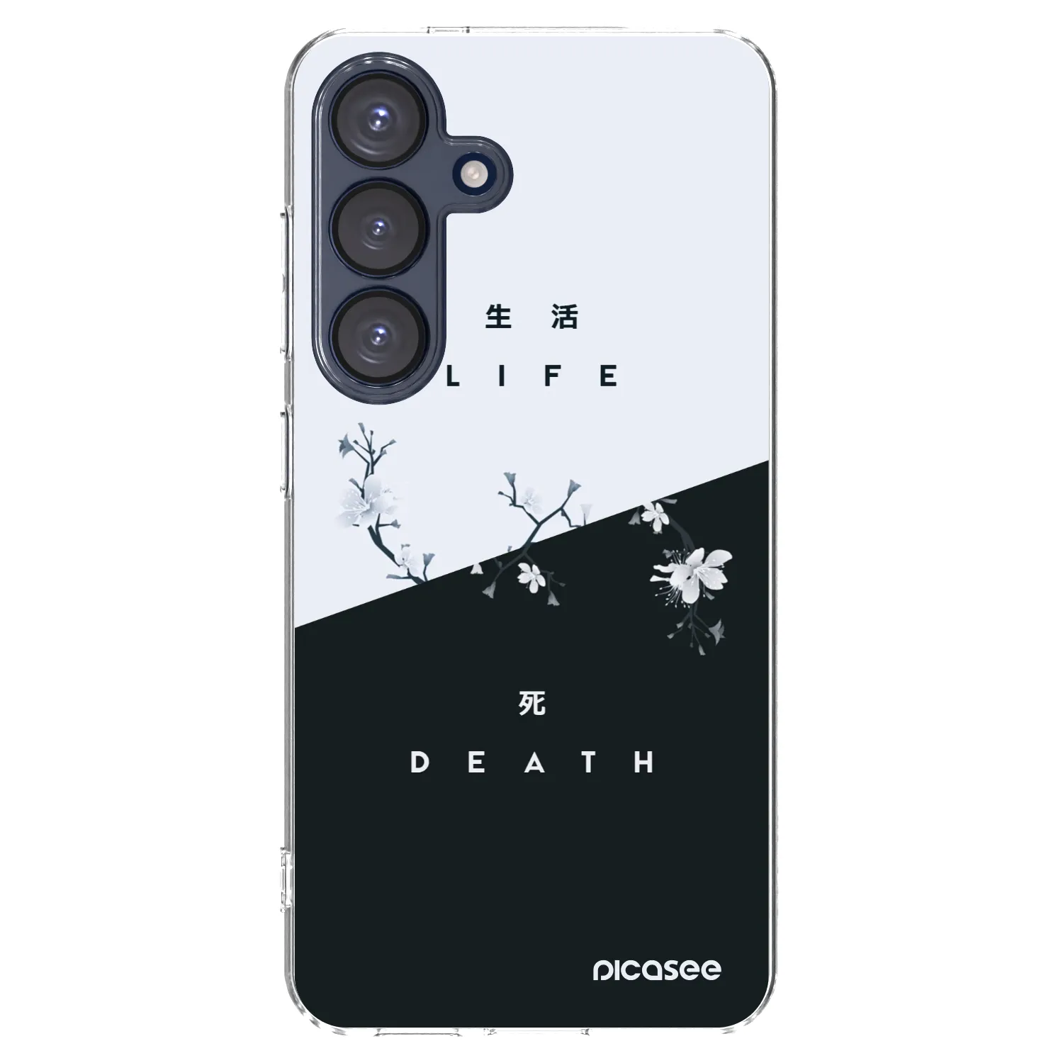 Picasee silikonový průhledný obal pro Samsung Galaxy S25 5G - Živý - Mrtvý
