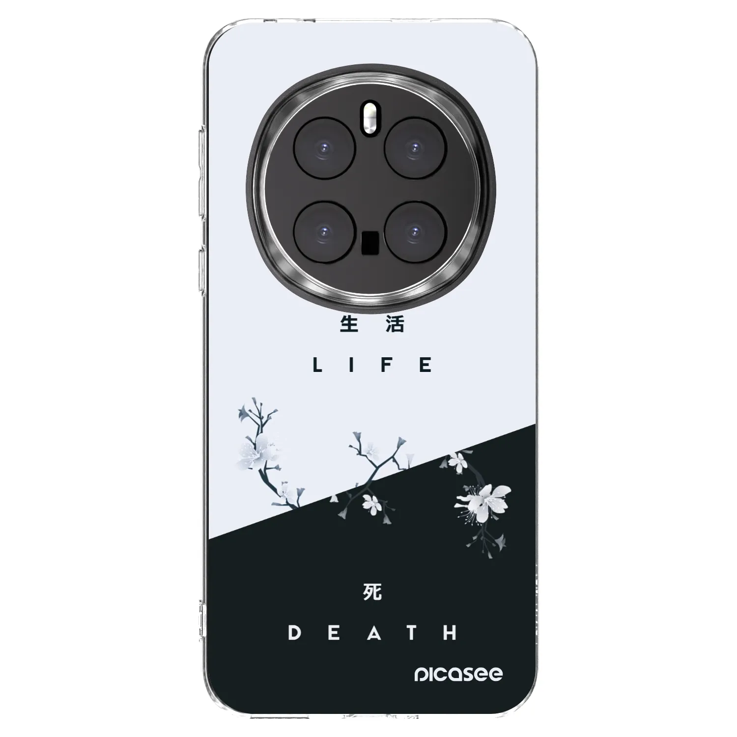 Picasee silikonový průhledný obal pro Honor Magic7 Pro 5G - Živý - Mrtvý