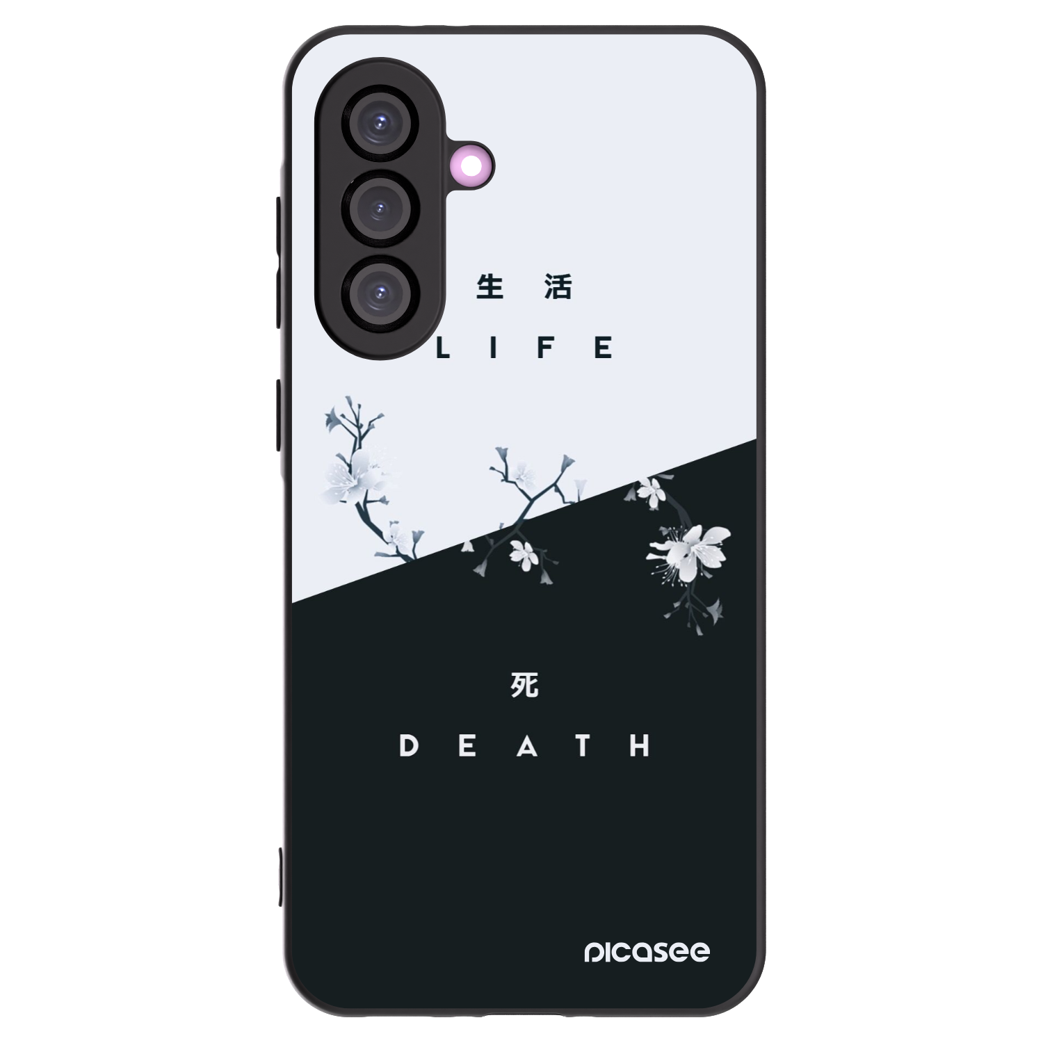 Picasee silikonový černý obal pro Samsung Galaxy A36 5G - Živý - Mrtvý