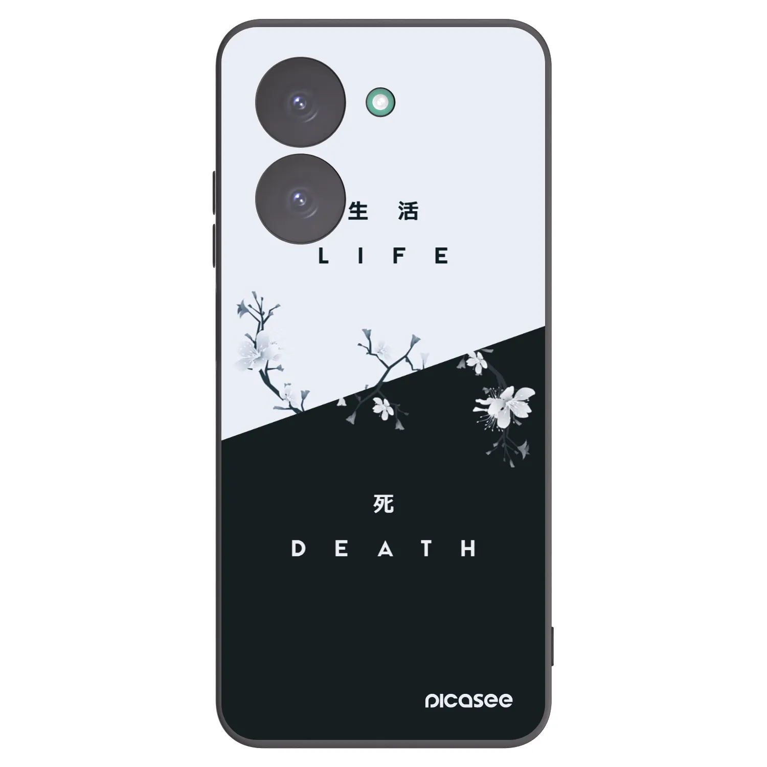 Picasee silikonový černý obal pro Xiaomi Redmi A5 - Živý - Mrtvý