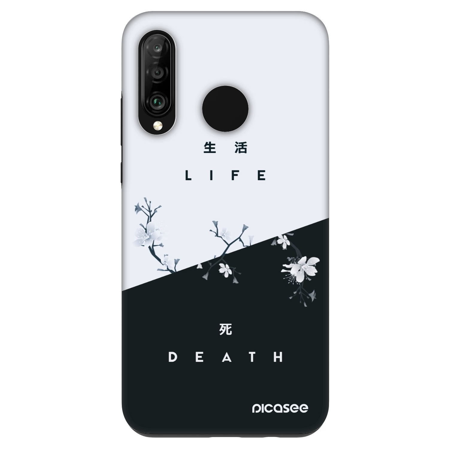Picasee Fashion Case pro Huawei P30 Lite - Živý - Mrtvý