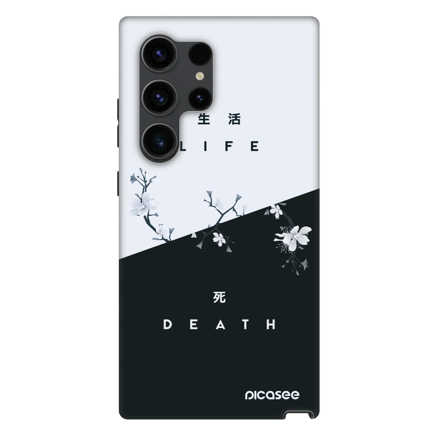 Picasee Fashion Case PowerShare pro Samsung Galaxy S24 Ultra S928B 5G - Živý - Mrtvý