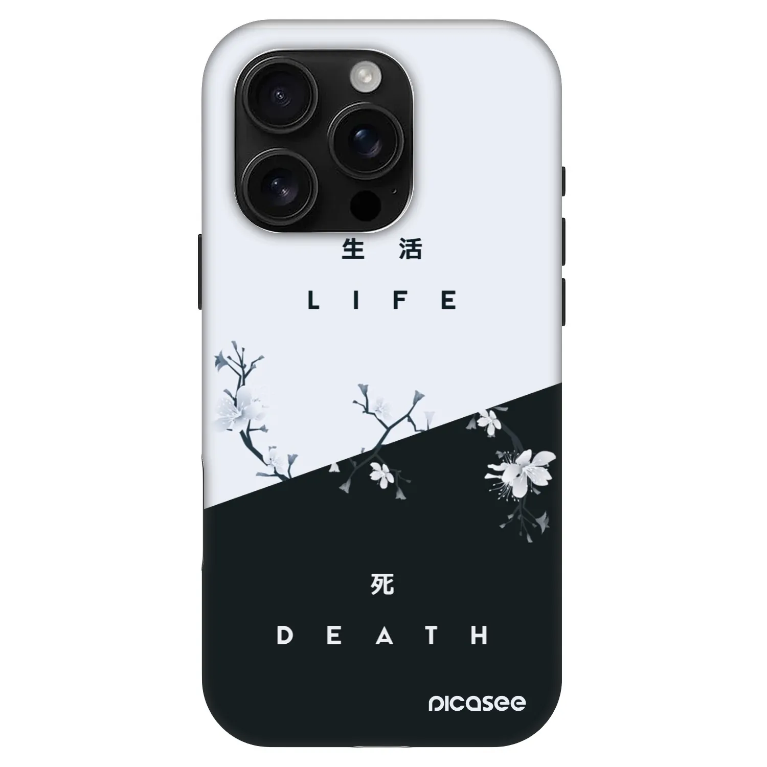 Picasee Fashion Case MagSafe Apple iPhone 16 Pro - Živý - Mrtvý