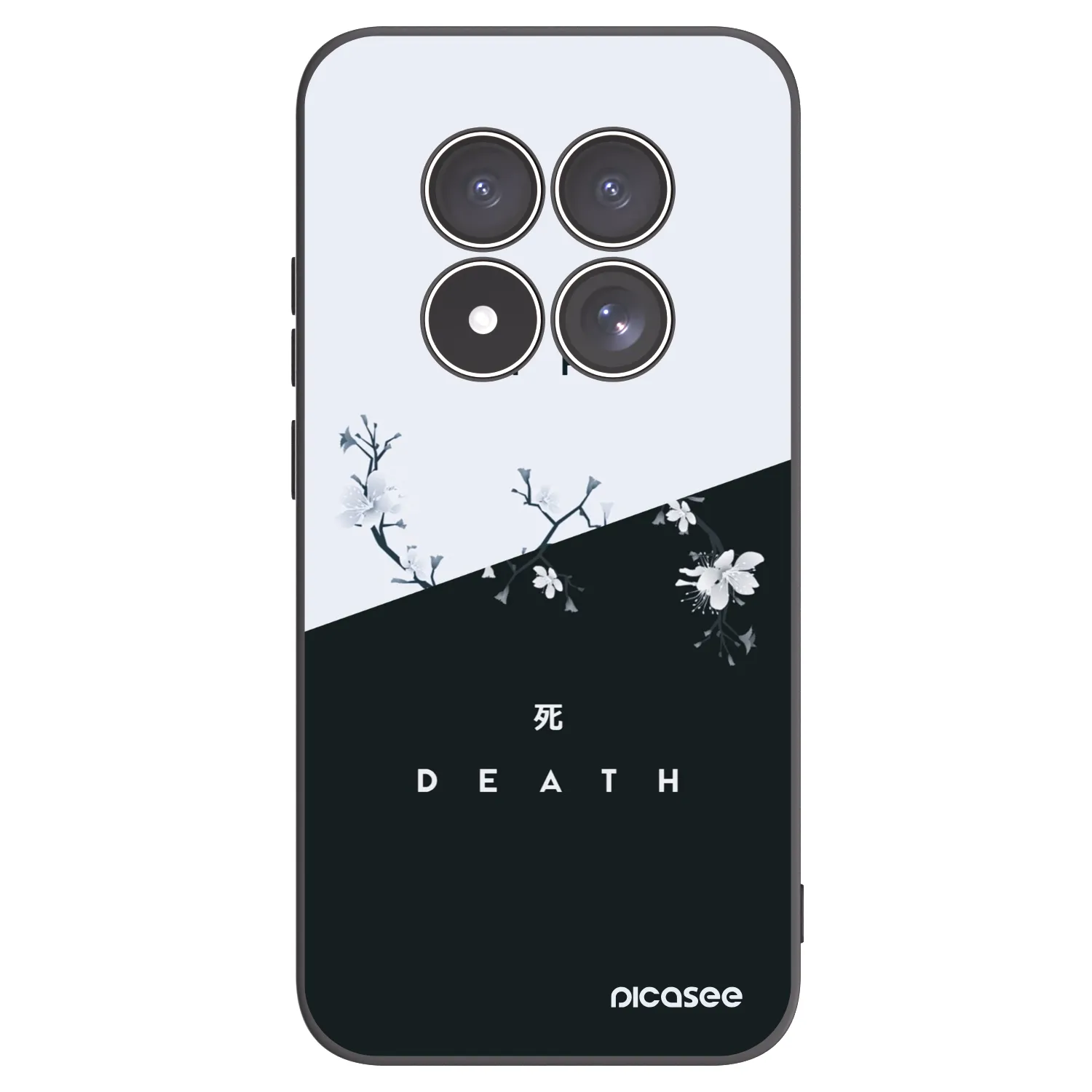 Picasee silikonový černý obal pro Xiaomi Redmi Note 15 Pro 4G - Živý - Mrtvý