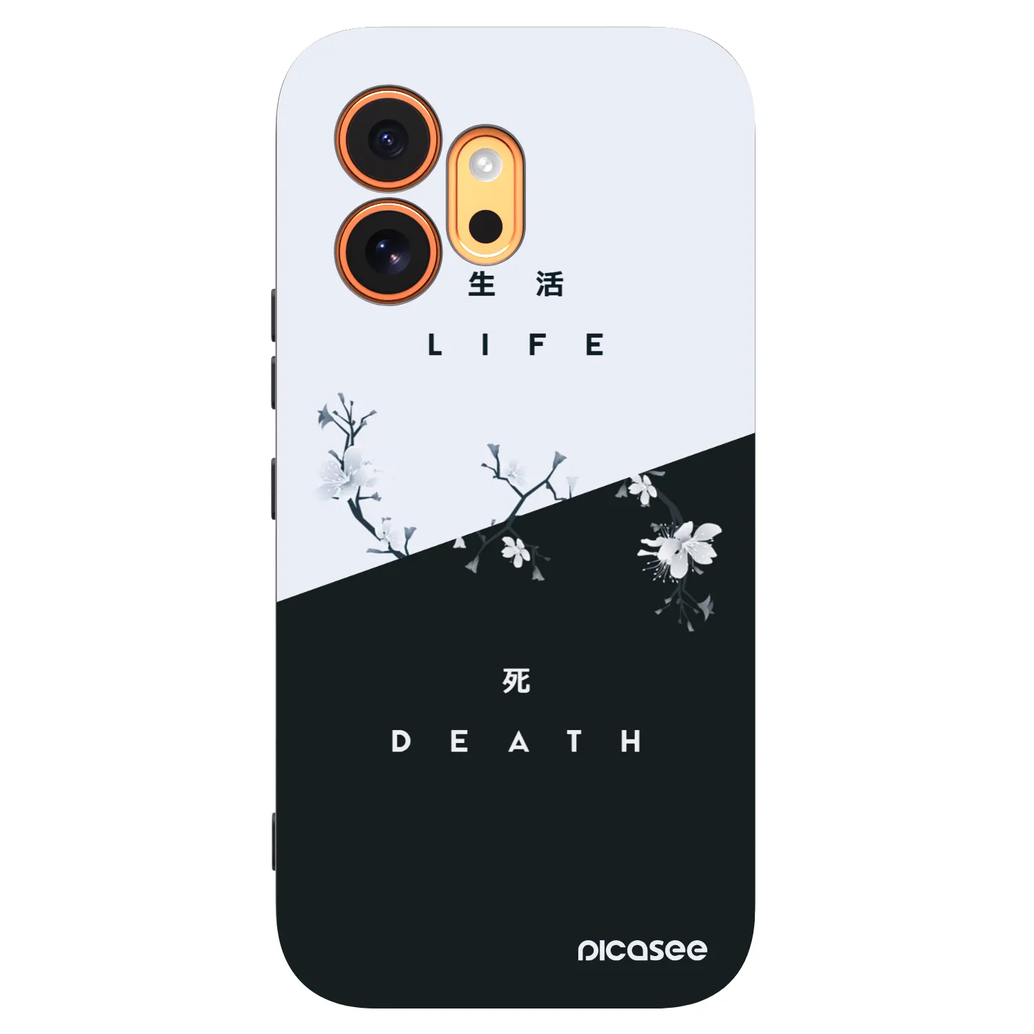 Picasee silikonový černý obal pro Honor 600 - Živý - Mrtvý