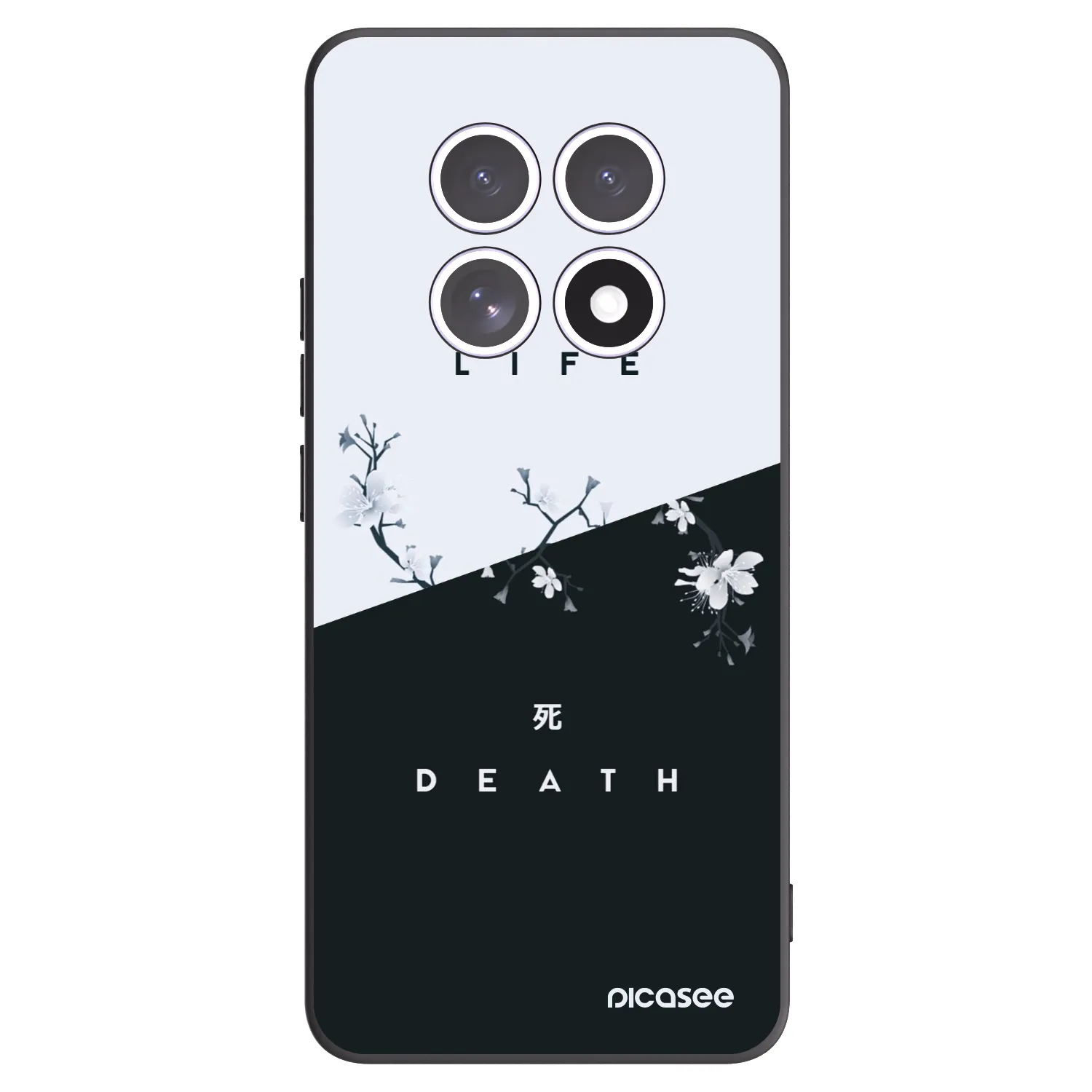 Picasee silikonový černý obal pro Xiaomi Redmi Note 15 5G - Živý - Mrtvý