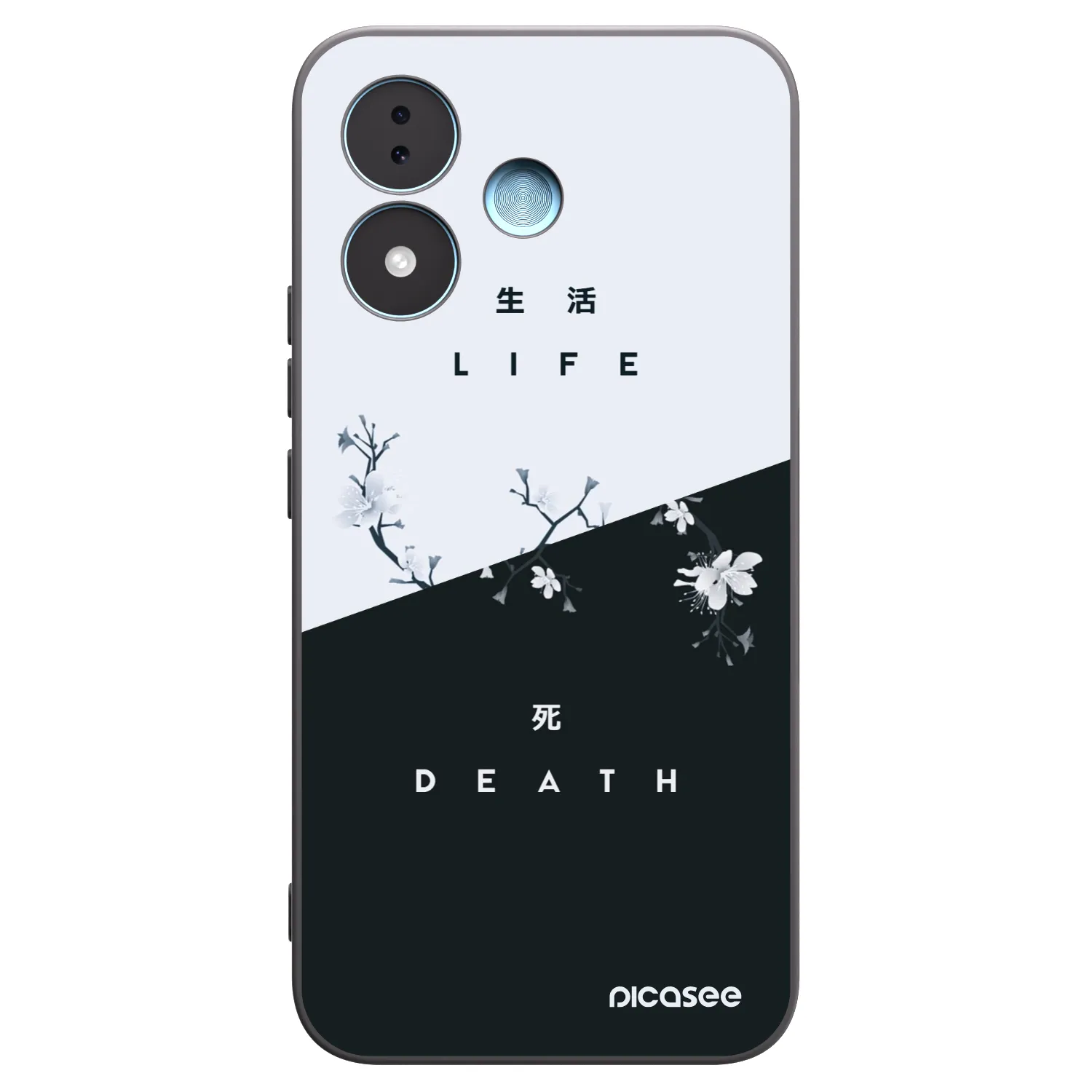 Picasee silikonový černý obal pro Xiaomi Redmi Note 17 5G - Živý - Mrtvý