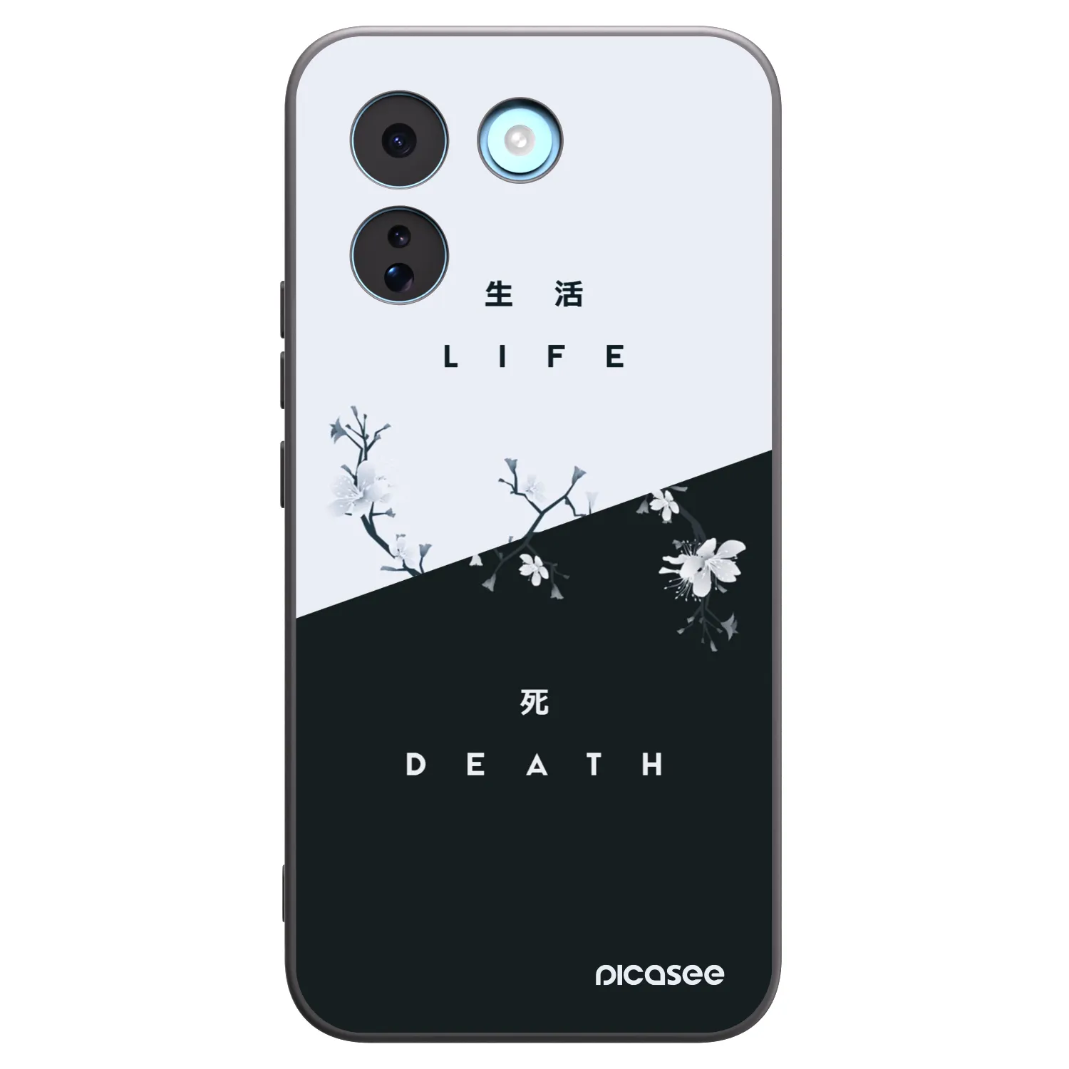 Picasee silikonový černý obal pro Xiaomi Redmi Note 17 Pro MAX 5G - Živý - Mrtvý