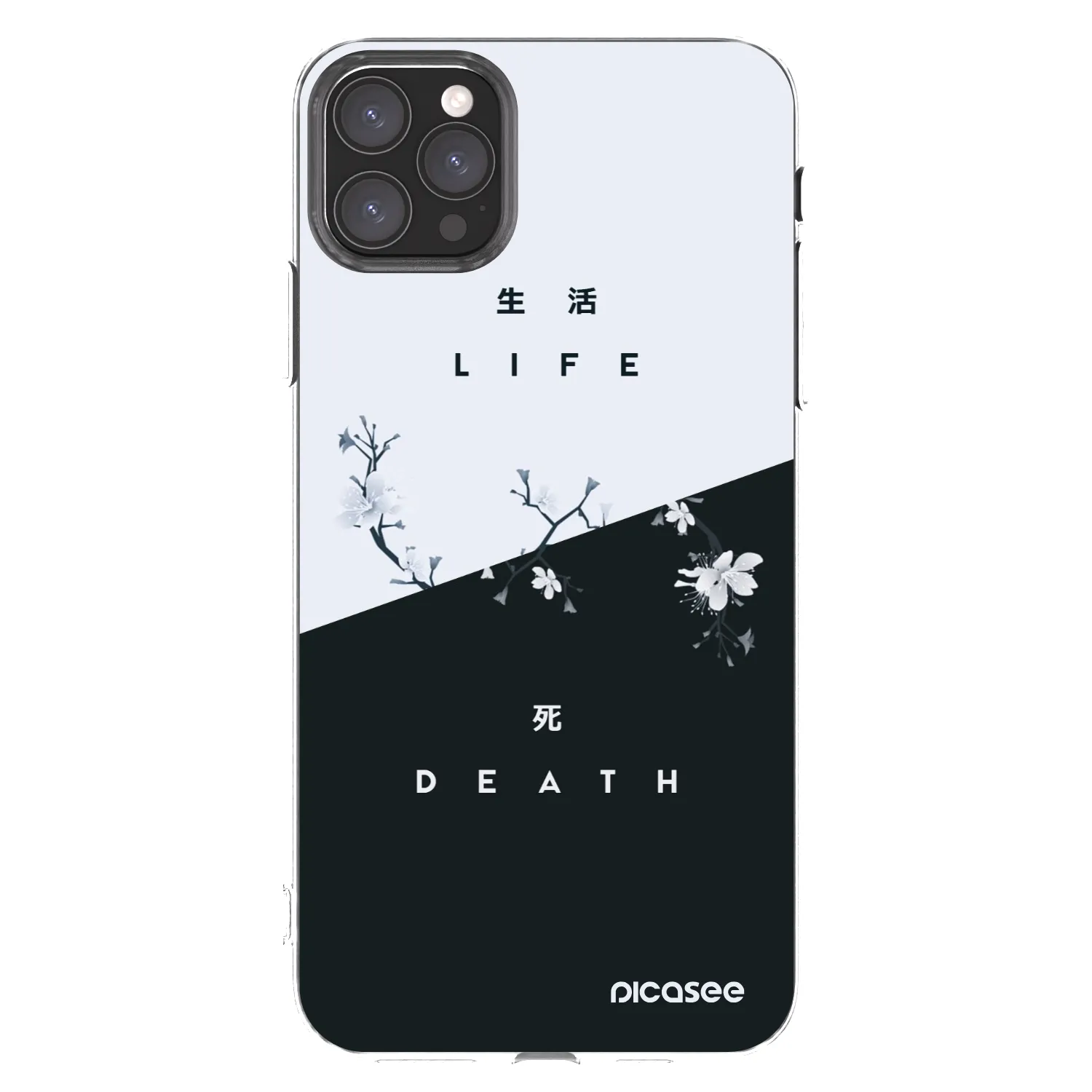 Picasee silikonový průhledný obal pro Apple iPhone 11 Pro Max - Živý - Mrtvý