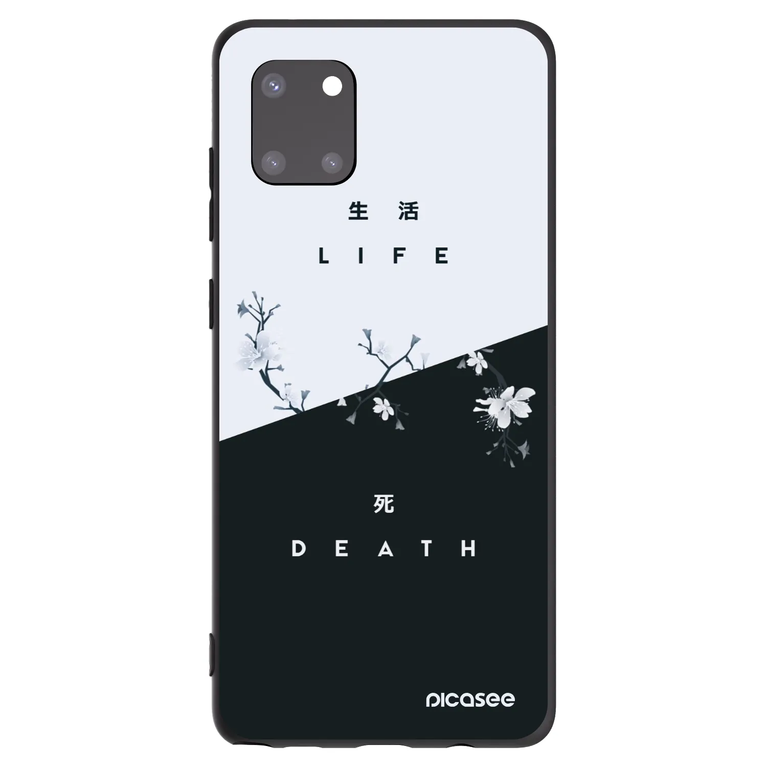 Picasee silikonový černý obal pro Samsung Galaxy Note 10 Lite N770F - Živý - Mrtvý