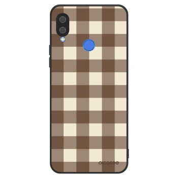 Obal pro Huawei Nova 3 - Brown grid