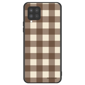 Obal pro Samsung Galaxy A42 A426B - Brown grid