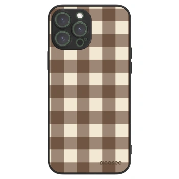 Picasee ULTIMATE CASE pro Apple iPhone 13 Pro Max - Brown grid