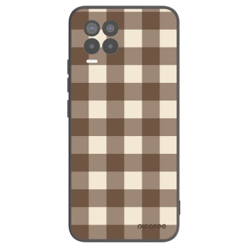 Obal pro Realme 8 4G - Brown grid