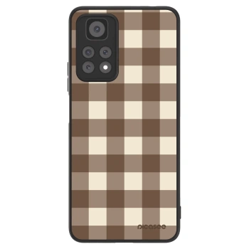 Picasee ULTIMATE CASE pro Xiaomi Redmi Note 11 Pro - Brown grid