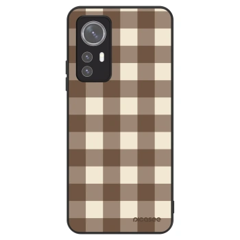 Obal pro Xiaomi 12 - Brown grid