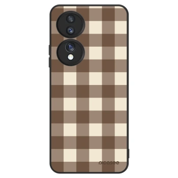 Obal pro Honor 70 - Brown grid