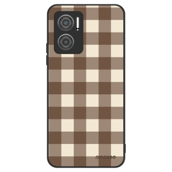 Obal pro Xiaomi Redmi 10 5G - Brown grid