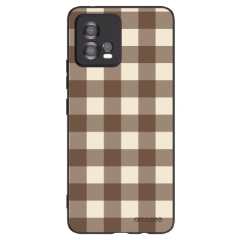 Obal pro Motorola Moto G72 - Brown grid