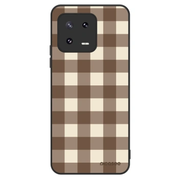 Obal pro Xiaomi 13 Pro - Brown grid
