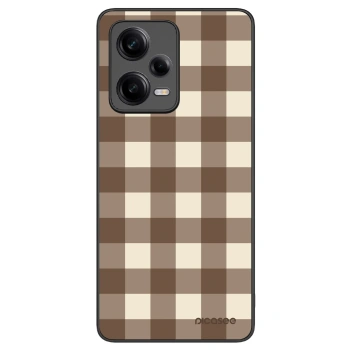 Picasee ULTIMATE CASE pro Xiaomi Redmi Note 12 Pro 5G - Brown grid