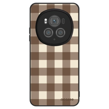 Obal pro Honor Magic6 Pro - Brown grid