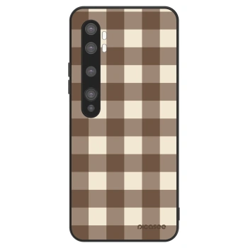 Obal pro Xiaomi Mi Note 10 (Pro) - Brown grid