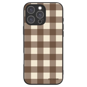 Picasee ULTIMATE CASE pro Apple iPhone 16 Pro Max - Brown grid