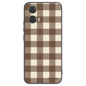 Obal pro Motorola Moto G24 - Brown grid