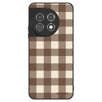 Obal pro OnePlus 11 5G - Brown grid