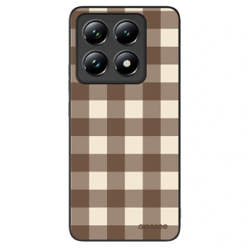 Picasee ULTIMATE CASE pro Xiaomi 14T Pro - Brown grid