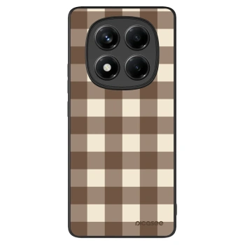 Picasee ULTIMATE CASE pro Xiaomi Redmi Note 14 Pro+ 5G - Brown grid