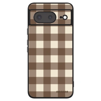 Obal pro Google Pixel 8a - Brown grid